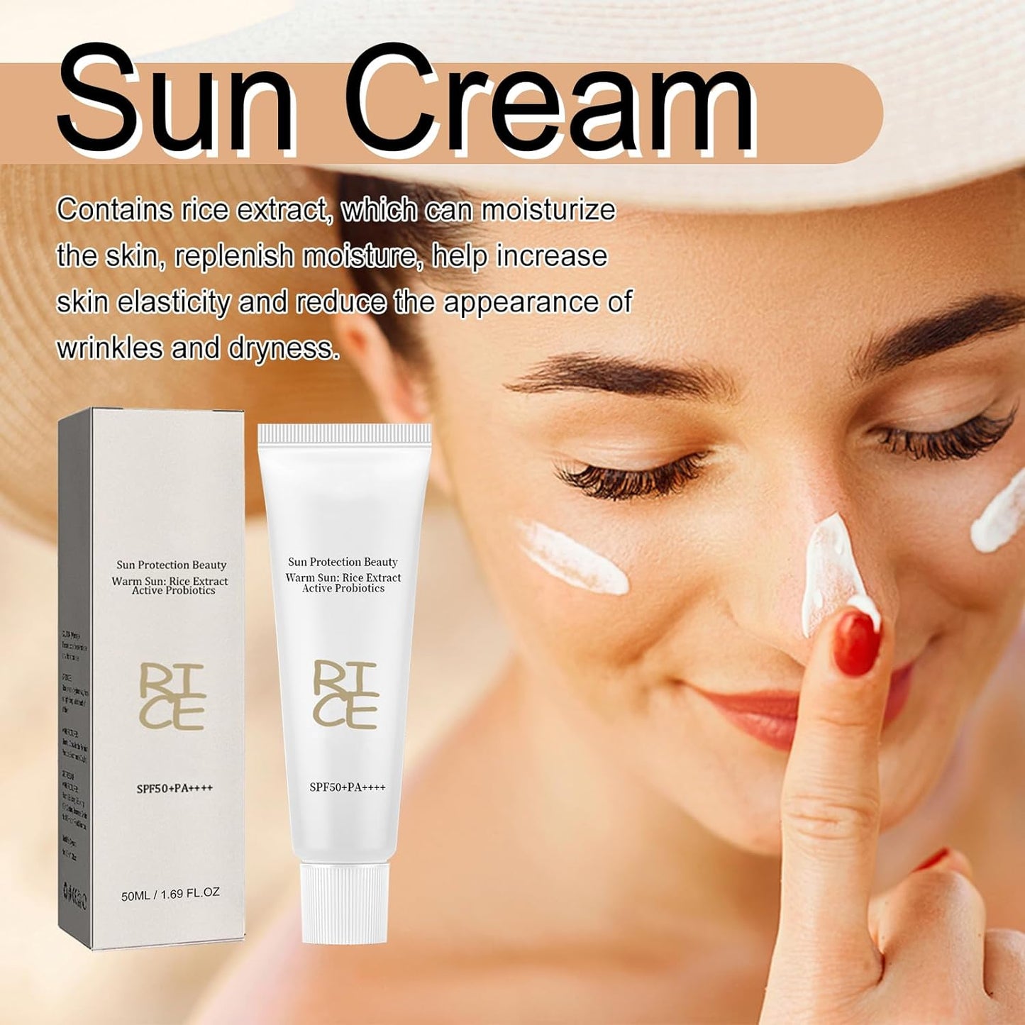 Relief Sun Rice Sunscreen For Face SPF50+