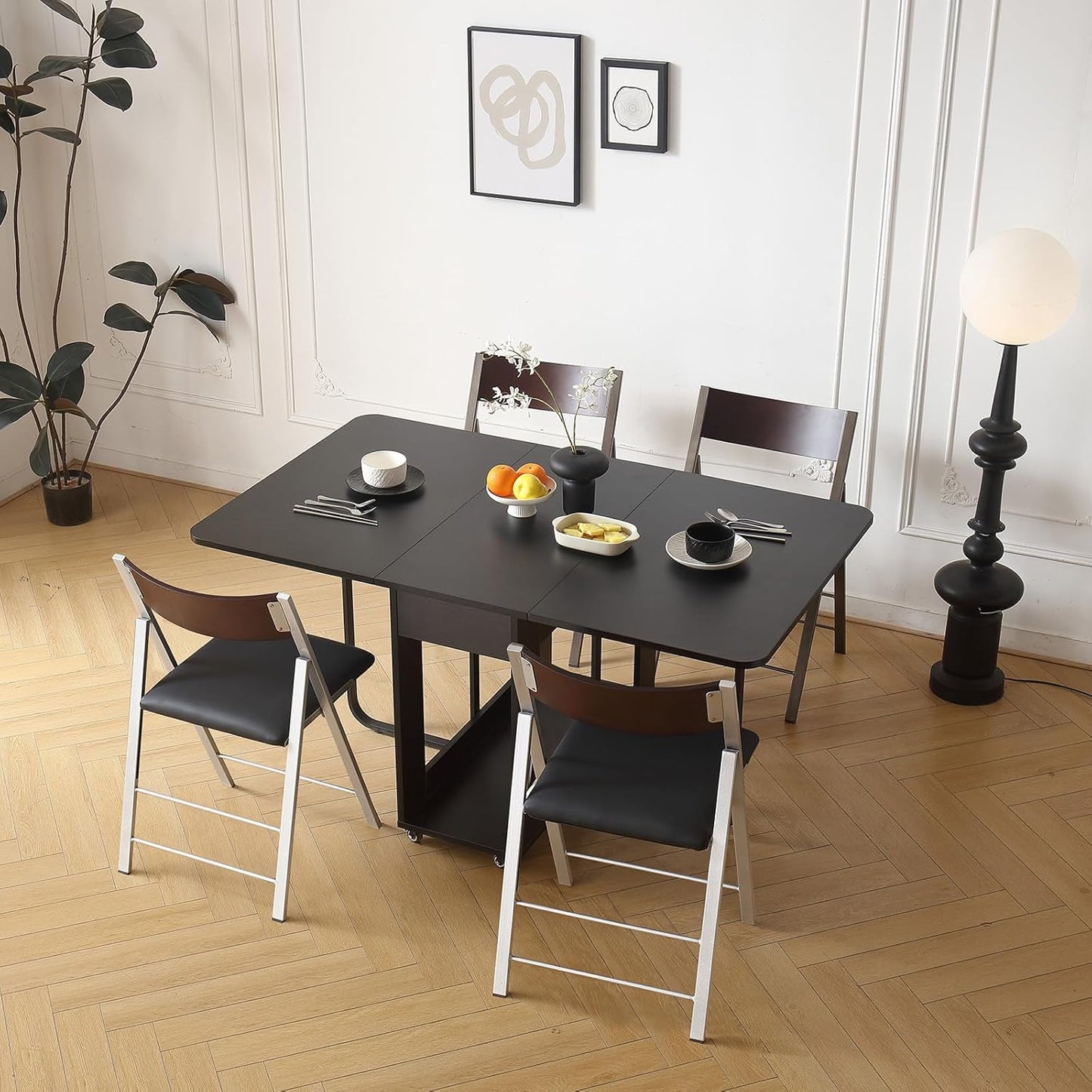 Folding Chairs with Cushion 2 Pack