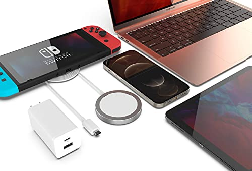 66W Charger with Type C and USB A Outputs(Black)