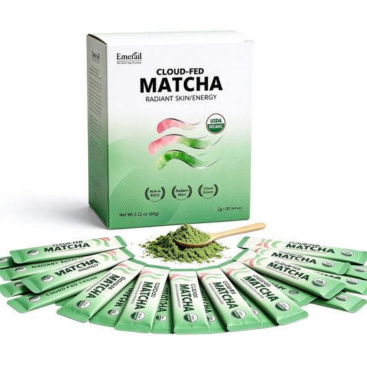 Emerail Organic Matcha Powder Sticks (30 Packets)