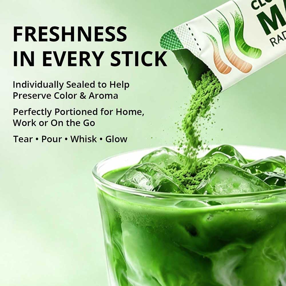 Emerail Organic Matcha Powder Sticks (30 Packets)