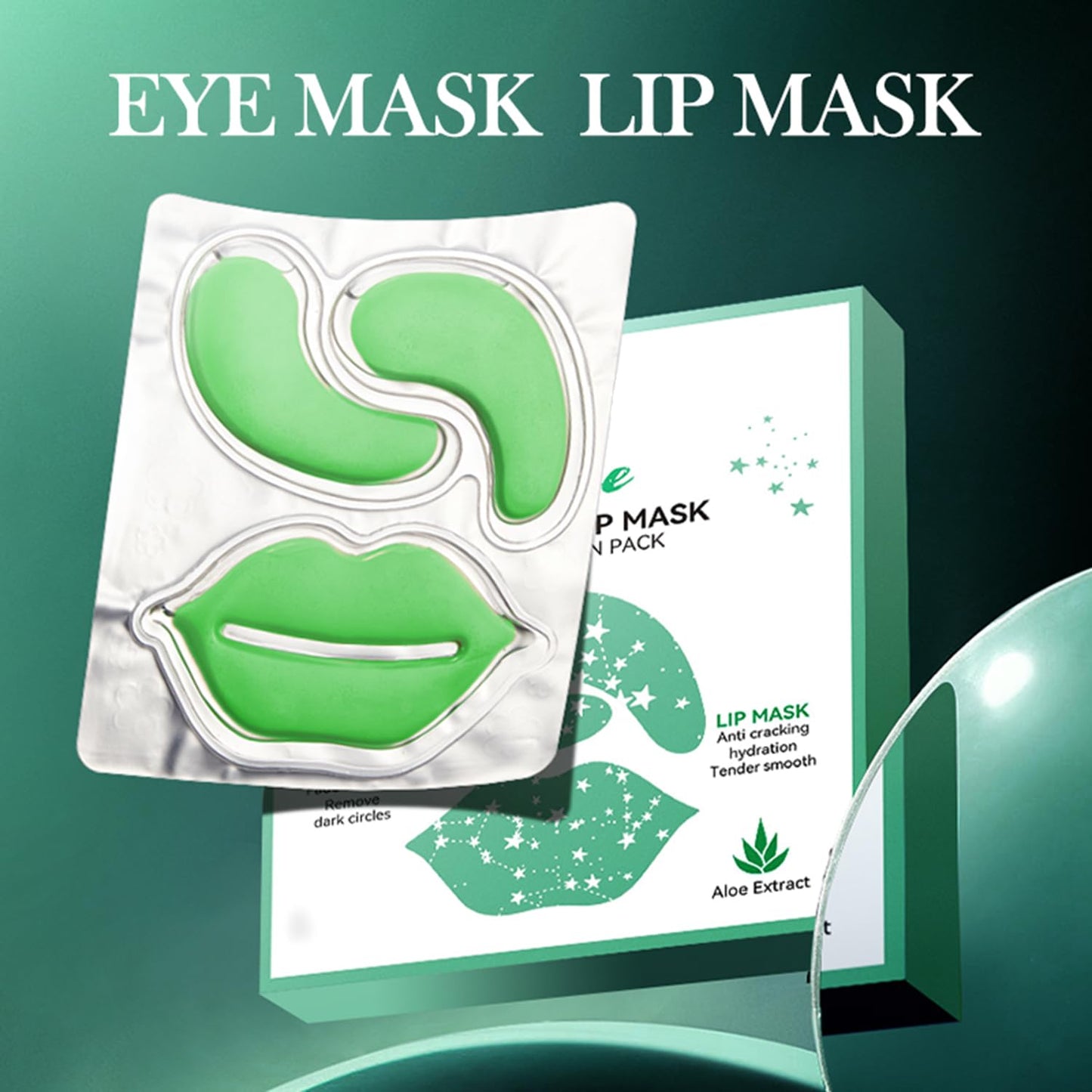 YP 10 Pairs Aloe Vera Under Eye Patches