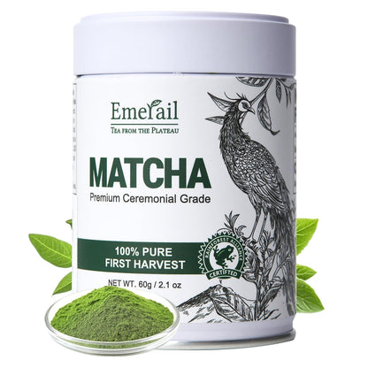 Emerail Ceremonial Grade Matcha Green Tea Powder 60g / 2.1oz