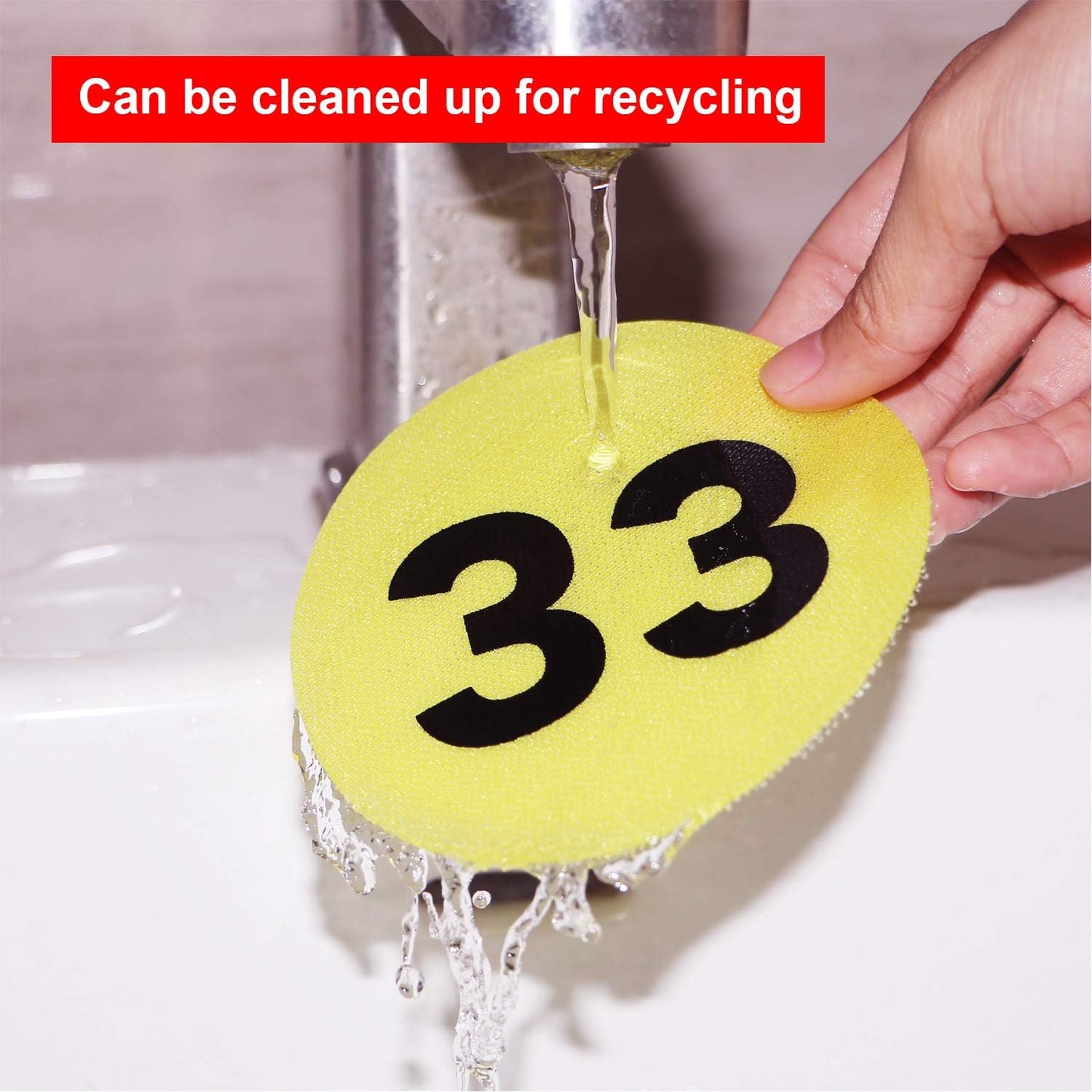 Carpet Spot Markers with Numbers 1-36