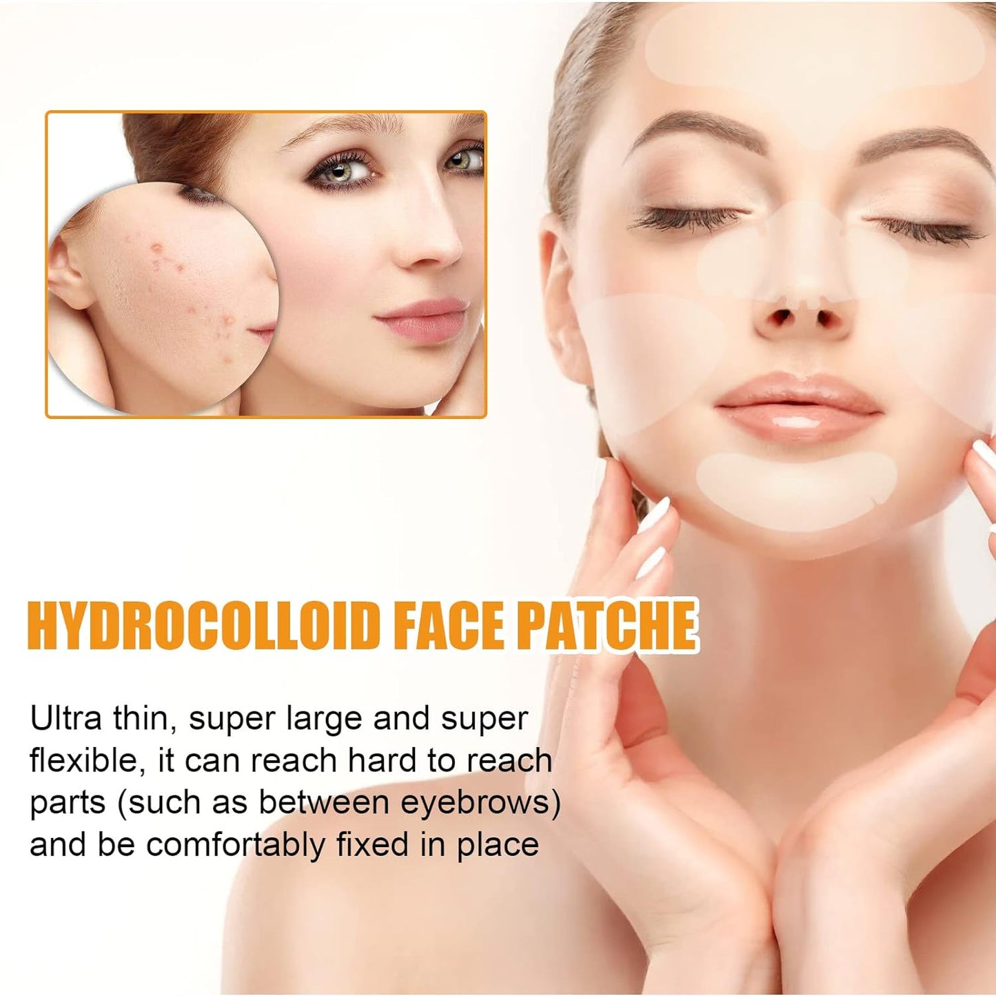 20PCS Hydrocolloid Acne Clearing Patches