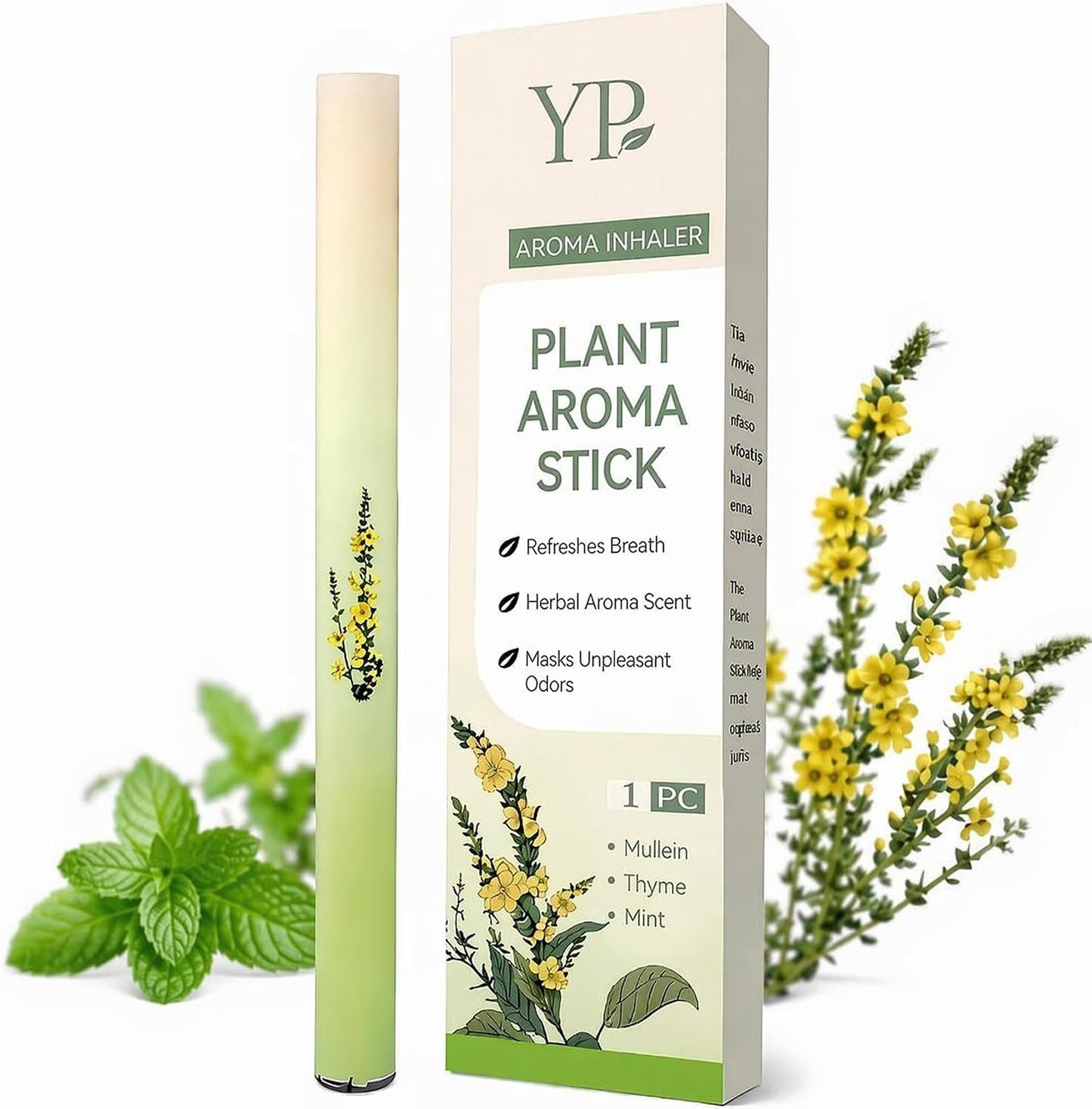 Natural Plant Aroma Inhaler Stick Portable