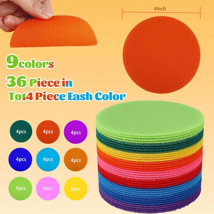 36PCS Carpet Floor Spots Markers