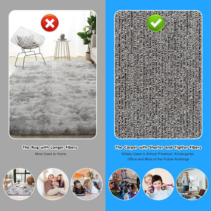 36PCS Black Carpet Spots Marker