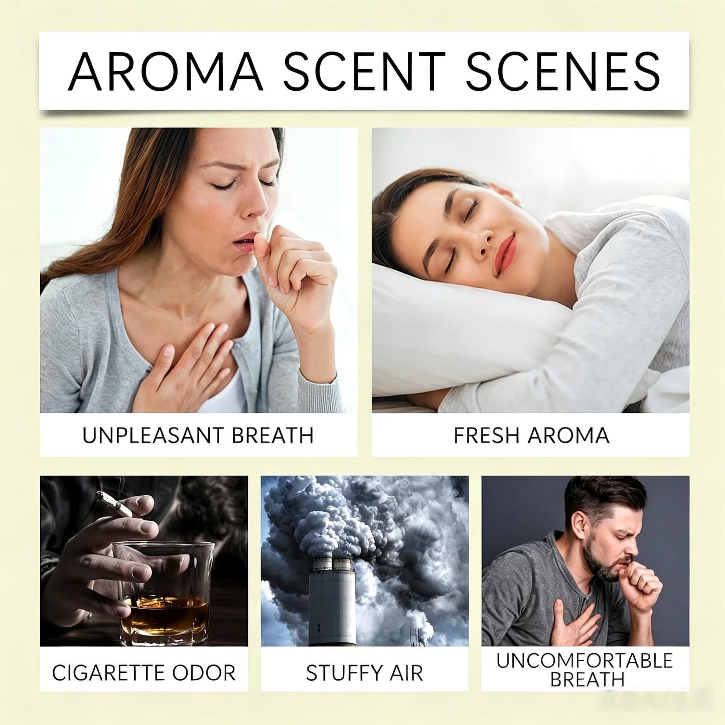 Natural Plant Aroma Inhaler Stick Portable