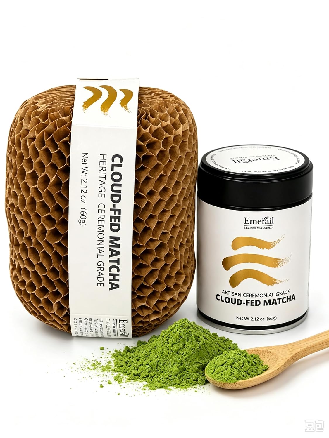 Emerail Ceremonial Grade Matcha Green Tea Powder 60g
