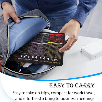 Office Shortcut Mouse Pad for Excel/Word/PPT