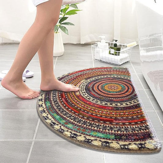 ~Half Round Home Welcome Door Mat,24''X36''