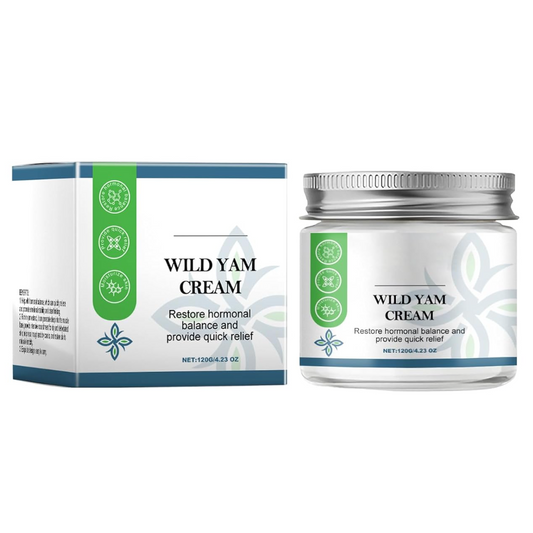 Organic Wild Yam Cream for Hormone Balance