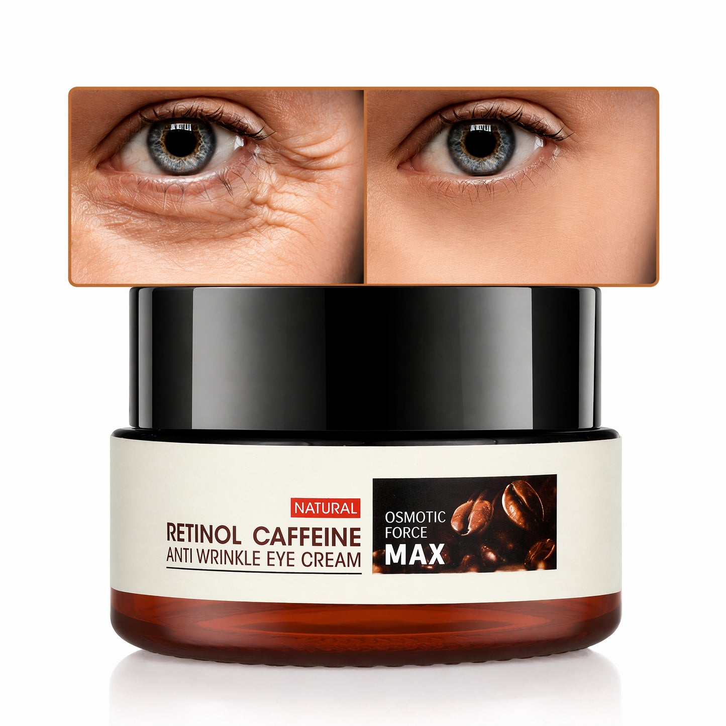 Retinol Caffeine Eye Cream for Dark Circles